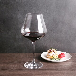 Foto 5 | Foto 5 | Juego De 4 Copas De Vino Tinto Yibez Crystal 680 Ml Para Inauguración De La Casa - Venta Internacional.