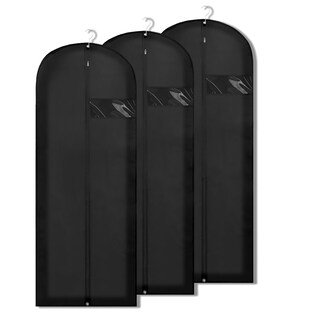 Foto 1 | Foto 1 | Bolsa De Ropa Beiskll Bolsas De Vestir Para Vestidos Largos Juego De 3 Color Negro - Venta Internacional.