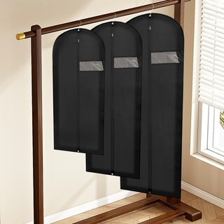 Foto 6 | Foto 6 | Bolsa De Ropa Beiskll Bolsas De Vestir Para Vestidos Largos Juego De 3 Color Negro - Venta Internacional.
