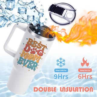 Foto 2 | Foto 2 | Vaso Onegen Dog Mom De 1.2 Litros Con Tapa Y Pajita 40 Onzas - Venta Internacional.