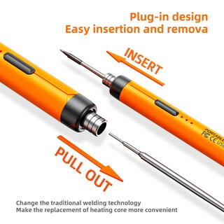 Foto 3 | Foto 3 | Soldador Meakest Inalámbrico Usb Recargable De 3 Velocidades - Venta Internacional.