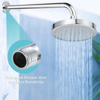Foto 4 | Foto 4 | Brazo De Ducha Nuodan 24 Cm Montaje En Pared Acero Inoxidable 304 - Venta Internacional.