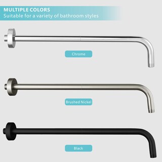 Foto 6 | Foto 6 | Brazo De Ducha Nuodan 24 Cm Montaje En Pared Acero Inoxidable 304 - Venta Internacional.