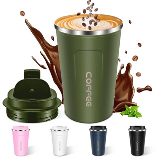 Foto 1 | Foto 1 | Taza De Café Aislante Jtryemu 500 Ml Aspiradora De Acero Inoxidable - Venta Internacional.