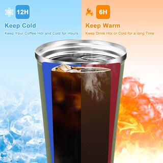 Foto 3 | Foto 3 | Taza De Café Aislante Jtryemu 500 Ml Aspiradora De Acero Inoxidable - Venta Internacional.