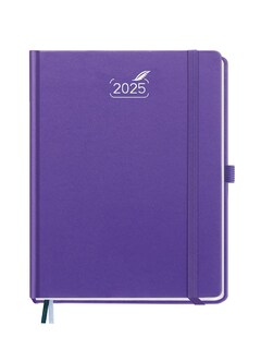 Foto 1 | Foto 1 | Agenda Y Cuaderno Bezend 2025 Semanal De Tapa Dura  Color Morado - Venta Internacional.
