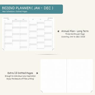 Foto 5 | Foto 5 | Agenda Y Cuaderno Bezend 2025 Semanal De Tapa Dura  Color Morado - Venta Internacional.