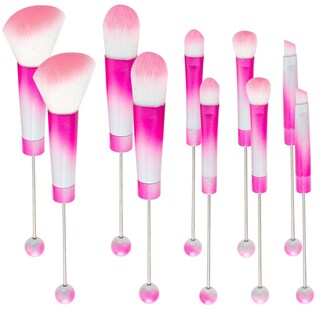 Foto 1 | Foto 1 | Juego De Brochas De Maquillaje Allgemdiy Beadable 10 Piezas Tiedye Pink - Venta Internacional.