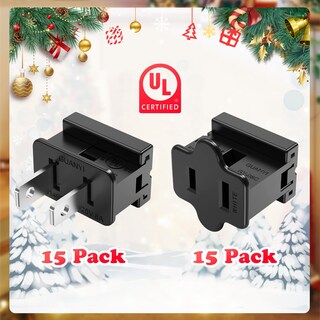 Foto 2 | Foto 2 | Juego De Tapones Antideslizantes Para Iluminación Navideña Brightown 30 Paquetes - Venta Internacional.