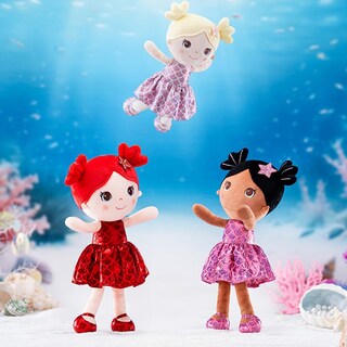 Foto 4 | Foto 4 | Muñeca Rag Doll Lazada Ocean Princess De 30 Cm Con Falda De Pez - Venta Internacional.