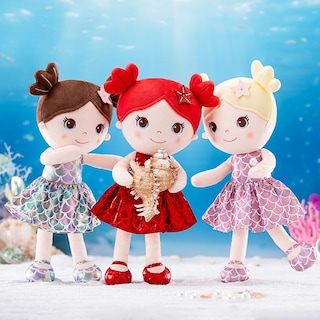 Foto 5 | Foto 5 | Muñeca Rag Doll Lazada Ocean Princess De 30 Cm Con Falda De Pez - Venta Internacional.