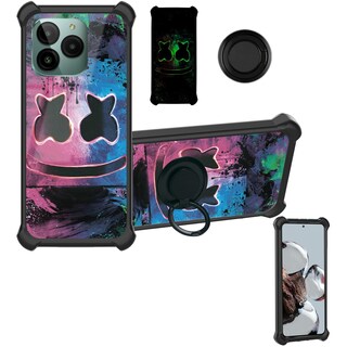 Foto 1 | Foto 1 | Funda De Teléfono Aroepurt Blu G54 Compatible Con Blu Bold K10 Con Anillo - Venta Internacional.