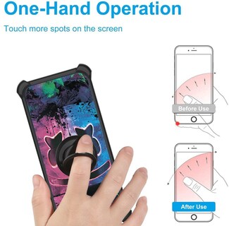 Foto 4 | Foto 4 | Funda De Teléfono Aroepurt Blu G54 Compatible Con Blu Bold K10 Con Anillo - Venta Internacional.