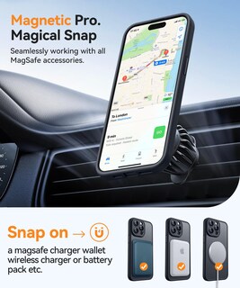 Foto 4 | Foto 4 | Funda Magnética Canshn Compatible Con Iphone 15 Pro De 6.1 Pulgadas - Venta Internacional.