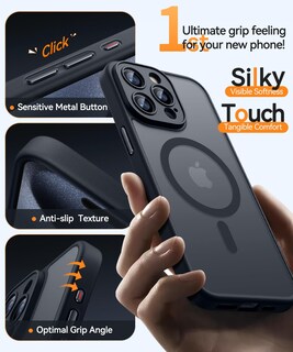 Foto 5 | Foto 5 | Funda Magnética Canshn Compatible Con Iphone 15 Pro De 6.1 Pulgadas - Venta Internacional.