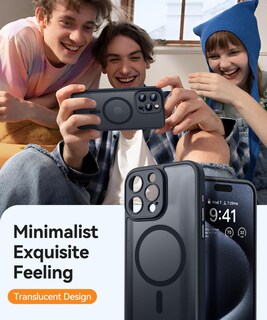 Foto 7 | Foto 7 | Funda Magnética Canshn Compatible Con Iphone 15 Pro De 6.1 Pulgadas - Venta Internacional.