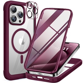 Foto 1 | Foto 1 | Funda Miracase Magnética Con Cristal Para Iphone 12 Pro Max - Venta Internacional.