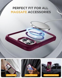 Foto 5 | Foto 5 | Funda Miracase Magnética Con Cristal Para Iphone 12 Pro Max - Venta Internacional.