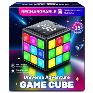 Foto 1 | Foto 1 | Game Cube Niufunmal Recargable 15 En 1 Para Niños De 6 A 12 Años O Más - Venta Internacional.