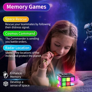 Foto 5 | Foto 5 | Game Cube Niufunmal Recargable 15 En 1 Para Niños De 6 A 12 Años O Más - Venta Internacional.