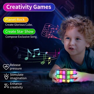 Foto 6 | Foto 6 | Game Cube Niufunmal Recargable 15 En 1 Para Niños De 6 A 12 Años O Más - Venta Internacional.