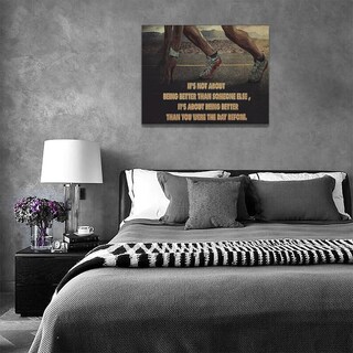 Foto 7 | Foto 7 | Lámina Sobre Lienzo Para Pared Atletismo Deportes 40 X 30 Cm - Venta Internacional.