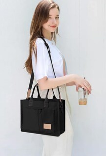 Foto 6 | Foto 6 | Bolso Gassda De Lona Para Mujer Impermeable Con Bolsillos - Venta Internacional.