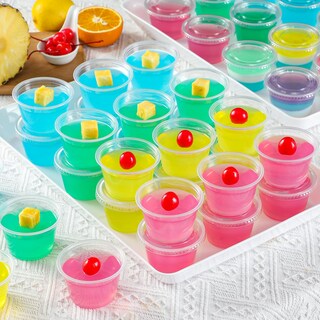 Foto 5 | Foto 5 | Vasos Para Porciones Aozita 100 Juegos 120 Ml Con Tapas De Plástico Sin Bpa - Venta Internacional.