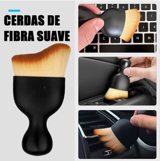 Foto 2 | Foto 2 | 8 Pzs Brochas Para Detallado Automotriz Interior Microfibra