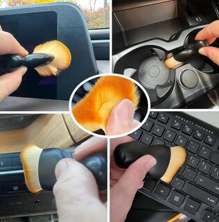Foto 3 | Foto 3 | 8 Pzs Brochas Para Detallado Automotriz Interior Microfibra