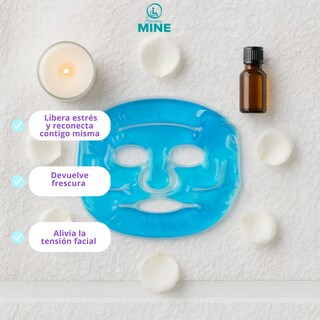 Foto 8 | Foto 8 | Mascarilla de Gel Frío y Calor para Ojos y Cara Reutilizable Pack de 2