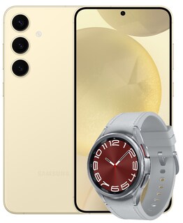 Foto 1 | Foto 1 | Celular Samsung S24 Plus 256 GB Amarillo y Smartwatch Watch 6 Classic 43 mm Reacondicionado Grado A