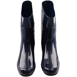 Foto 3 | Foto 3 | Botas Lluvia Top Moda Comodas Mujer Versatil Azul