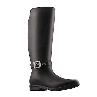 Foto 1 | Foto 1 | Bota Mujer Top Moda Impermeables Lluvia Casual Negro