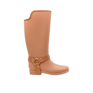 Foto 1 | Foto 1 | Bota Mujer Top Moda Impermeables Lluvia Casual Beige