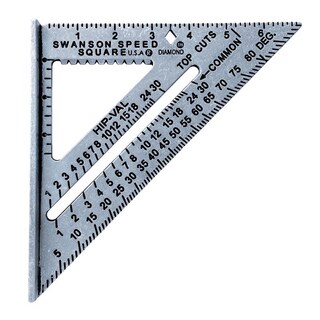 Foto 1 | Foto 1 | Speed Square Swanson Aluminio 18 4 Cm De Largo X 2 5 Cm De Alto Gris - Venta Internacional.