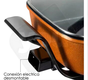 Foto 5 | Foto 5 | Olla Eléctrica You Función Vapor Sartén Antiadherente 7 L Negro 50/60 Hz
