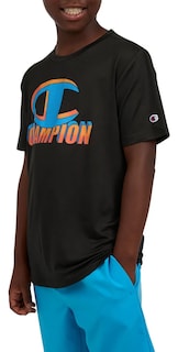 Foto 1 | Foto 1 | Champion Playera Niño Deportiva Active Top Poliéster Transpirable Manga Corta Secado Rápido Gym