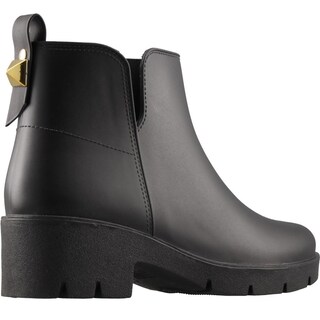 Foto 5 | Foto 5 | Botin Mujer Top Moda Comodo Media Altura Negro
