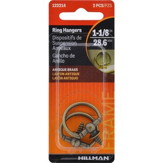 Foto 3 | Foto 3 | Colgador De Anillos Hillman Anchorwire Antiguo Redondo Paquete De 2 - Venta Internacional.
