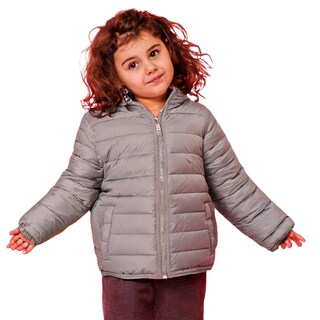 Foto 1 | Foto 1 | Chamarra Para Niña Mina Rosa Taupe Abrigadora Con Capucha Térmica Invernal