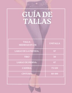 Foto 8 | Foto 8 | Pack de 2 Leggins Mezclilla Lic-55-5-px2 Negro D17 Y Negro D17 Faja Alta Estilo Pantalón Mezclilla Unitalla para Mujer