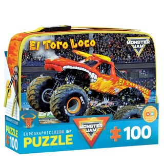 Foto 1 | Foto 1 | Rompecabezas Eurographics El Toro Loco Monster Jam 100 Unidades - Venta Internacional.