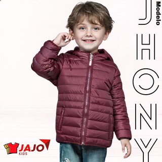Foto 2 | Foto 2 | Chamarra Para Niño Jhony Vino Abrigadora Con Capucha Térmica Invernal