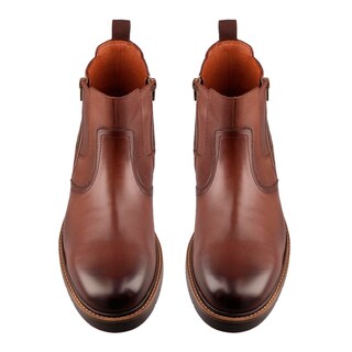 Foto 6 | Foto 6 | Bota Hombre Christian Gallery 5852pg Moka En Piel Botin Casual Vestir Caballero Talla 25 A 29.5 M