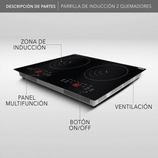 Foto 5 | Foto 5 | Parrilla de Inducción Empotrable RCA Rc-12e2 Negra