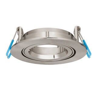 Foto 1 | Foto 1 | Estevez Luminario Empotrable Basic Small Ø93 Mm Color Níquel Orientable Base Gx5.3 / Mr16