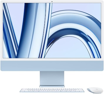 Foto 1 | Foto 1 | Apple Imac M3 24'' 8gb 256gb Computadora De Escritorio Todo-en-uno Con Chip M3 Cpu 8 Núcleos Gpu 10 Núcleos Azul Teclado En Esp