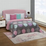 Cobertor Matrimonial Con Borreguita Dos Vistas Magic Invernal Calido