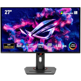 Foto 1 | Foto 1 | Monitor Gamer Asus 27 Rog Strix Oled Xg27acdng 0.03ms 360hz Qhd Qd-oled 90w Hdmi Dp Usb-c G-sync